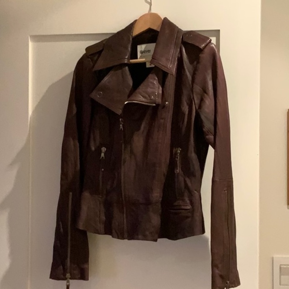 Leather jacket